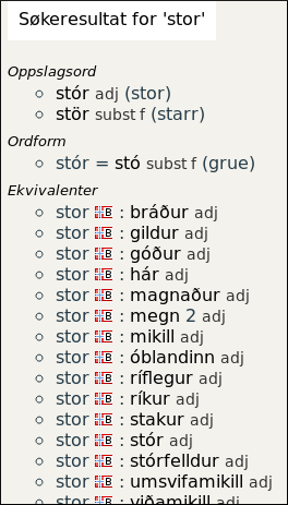 leitarniðurstöður í norskum ham